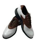 Oakley Overdrive Men’s Brown White Leather Saddle Rubber Spike Golf Shoe... - $1,167.88 MXN