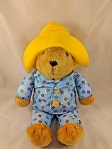 Paddington Bear Plush Pajamas Sounds Snores 15 Inch Sears Kids Gifts Stuffed  - $24.95