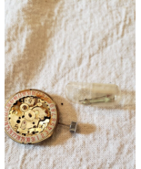 VTG 1950&#39;s 60&#39;s Men&#39;s SEMAG Watch Movement &amp; Luminescent Hands w/ Red Be... - $609.57 MXN