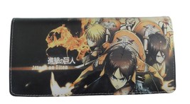 Attack on Titan Anime Long Wallet 7&quot; - GUC - $13.92