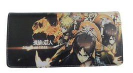 Attack on Titan Anime 7&quot; Wallet with Credit Card, ID, &amp; Cash Slots - GUC - $14.65