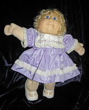 Vintage 17&quot; Cabbage Patch Doll with Blonde hair and Blue Eyes - £31.38 GBP