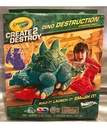 Crayola Create 2 Destroy Dino Destruction STOMPING MALL ~  Dino Smash It... - £15.28 GBP