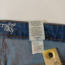 Terra & Sky High Rise Bootcut Women's Light Wash Blue Jeans Size 16W (38×31) image 3