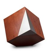 Cube Shape Cremation Casket for Ashes Funeral urn Unique Memorial Compan... - £158.01 GBP+