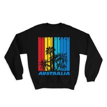 Bondi Beach : Gift Sweatshirt Australia Tropical Palm Tree Expat Country Tourism - £22.89 GBP