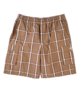 Shaka Wear Men&#39;s Casual Walking Shorts 4X Brown Plaid - £13.29 GBP