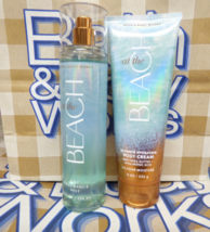 Bath &amp; Body Works AT THE BEACH Fragrance Mist &amp; Ultimate Hydration Body ... - $372.25 MXN