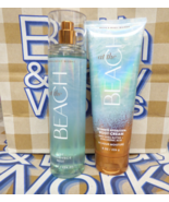 Bath &amp; Body Works AT THE BEACH Fragrance Mist &amp; Ultimate Hydration Body ... - $367.13 MXN