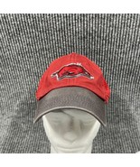 Arkansas Razorbacks Mens Red Cap Truckers Hat Lid Captivating Headwear S... - $20.06