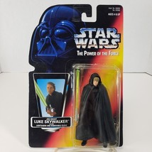 1996  Kenner Star Wars Luke Jedi Knight POTF 2 Red Card New &amp; Sealed Fig... - £14.59 GBP