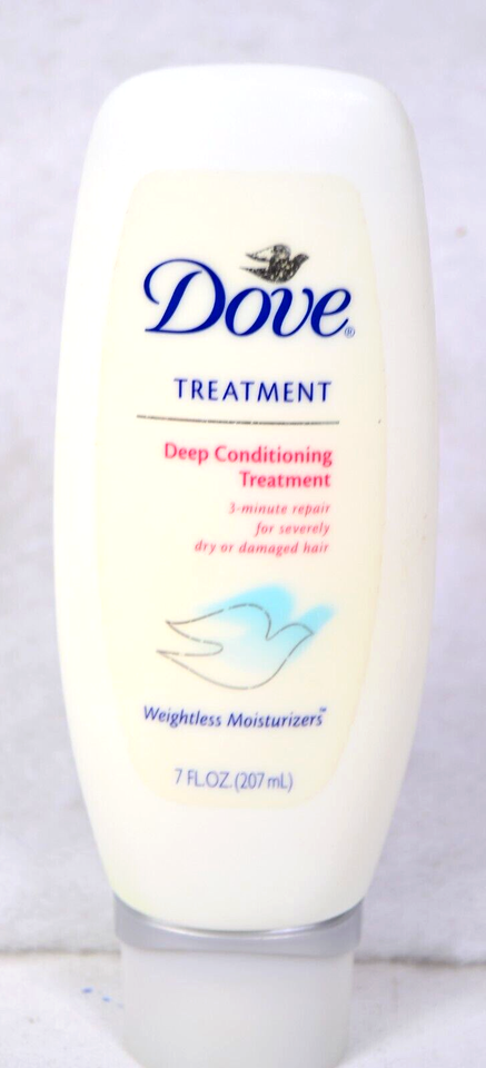 Dove Treatment Deep Conditioner 3 Minute Severly Dry Damaged Hair 7 oz Full - $6.94