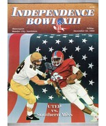 1988 Independence Bowl Game Program UTEP Miners Southern Miss Golden Eagles - £117.32 GBP
