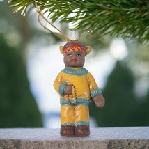 Vintage Ornament Southwestern Native American Hand Painted Plaster Tree (F) - £11.24 GBP