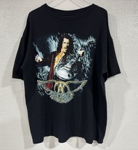 Aerosmith Nine Lives 97-98 Vintage Shirt Giant Tag Mens Size XL 26x24 - £55.50 GBP