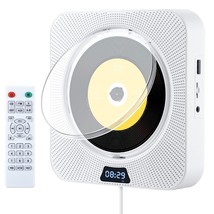 Portable Cd Player With Bluetooth,Wall Mountable Cd Music Player With Ir... - $69.65