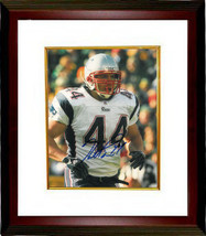 Heath Evans signed New England Patriots 8x10 Photo Custom Framed - £54.14 GBP