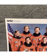 NASA Engineer Owned 8x11 Photograph Fact Card Space Shuttle Endeavour Cr... - $19.80