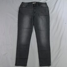 Warp + Weft 30 x 27 JFK New York Skinny Gray Stretch Denim Womens Jeans - $16.99