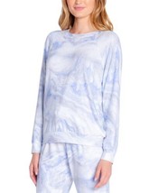 Insomniax Womens Printed Long Sleeve Pajama Top Only,1-Piece,Size Medium,Blue - £34.71 GBP