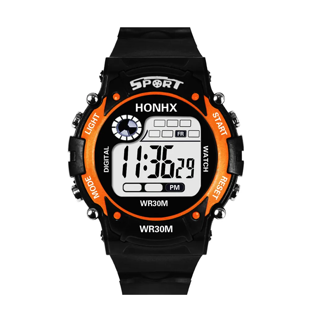 2024 New Men&#39;S Multifunctional Display Electronic Wristwatch Mens Digital Led og - £83.62 GBP
