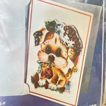 Vintage Do It Yourself Christmas Card Kit Craft Easy To Follow Instructions - £5.44 GBP