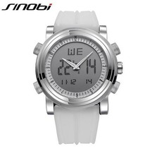 SINOBI 9368 relogio masculino digital watch Men WristWatch Date Waterpro... - £29.65 GBP