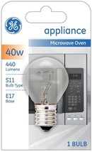 40w GE S11 HIGH INTENSITY BULB 90401 intermediate E17 base microwave oven 40S11N - £14.45 GBP