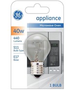 40w GE S11 HIGH INTENSITY BULB 90401 intermediate E17 base microwave ove... - £16.39 GBP