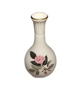 Wedgwood Hathaway Rose Small Bud Vase England 5.5&quot; Bone China - £10.98 GBP