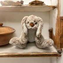 NWT Melissa and Doug Burrow Bunny Rabbit Fuzzy Plush Stuffed Animal 10&quot; - £17.16 GBP