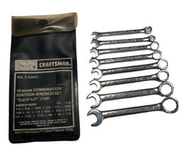 Vintage Craftsman No. 9 43441 10Piece combination  Ignition Wrench Set USA - $24.99