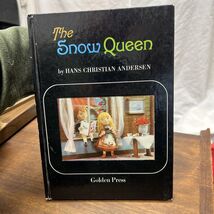 Vintage The Snow Queen Golden Press Book Lenticular Cover 3D 1966 Hans A... - $69.99