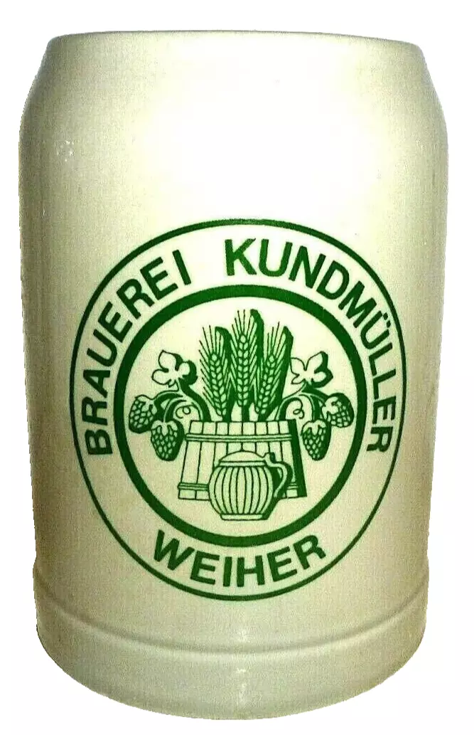 Brauerei Kundmuller Weiher German Beer Stein - $9.95