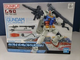 NEW Gunpla RX-78-2 Gundam (Full Weapon Set) Entry Grade 1/144 Bandai Spirits - £9.96 GBP