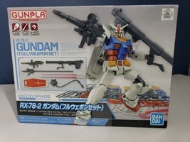 NEW Gunpla RX-78-2 Gundam (Full Weapon Set) Entry Grade 1/144 Bandai Spirits - £9.54 GBP