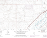 Morgan Hill, Nevada 1982 Vintage USGS Topo Map 7.5 Quadrangle Topographic - $23.99