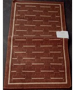 Whole Home 19&quot; x 33.8&quot; Accent Rug - Brown - Stain Resistant  - BRAND NEW... - $24.74