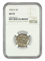 1923-S 5C Ngc AU55 - £365.04 GBP