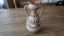 Vintage Ikaros Rhodes Greece Vase 7.75 x 4.5 inches - £39.64 GBP