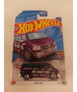 Hot Wheels 2022 #055 Purple Dodge Van 5 Spoke Wheels HW Metro Series 06/... - £7.98 GBP
