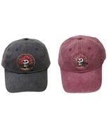 Grateful Dead Hat- Skull and Roses Embroidered Baseball Cap/ hat /Dead and Compa - $590.13 MXN