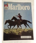 Vintage Marlboro Cigarettes 1978 Print Ad pa4 Cowboy - £7.15 GBP