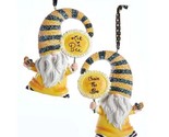 Let it Bee Yellow Sunflower Gnomes 4 inches high by Kurt Adler Lot of 2 ... - $19.33