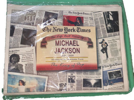 New York Times The Life and Times of Michael Jackson 1958-2009 60 Zeitungsseiten - £31.55 GBP