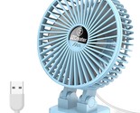 Usb Desk Fan, Mini Fan Portable, 3 Speeds Desktop Table Cooling Fan, Plu... - $18.99