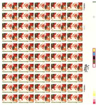 Santa Christmas Sheet of Fifty 20 Cent Postage Stamps Scott 2064 - £17.60 GBP