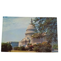 Postcard US Capitol Washington DC Chrome Unposted - £5.44 GBP