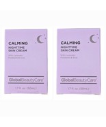 2 PACKS Of Global Beauty Care Calming Nighttime Skin Cream 1.7 fl oz - $14.99