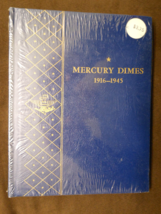 NEW SEALED - 1916 - 1945 MERCURY SILVER DIME — WHITMAN ALBUM #9413 - $22.00